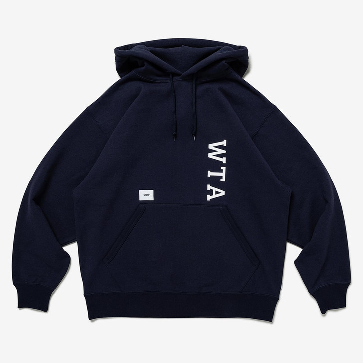 WTAPS DESIGN COLLEGE HOODED OD SAMLL