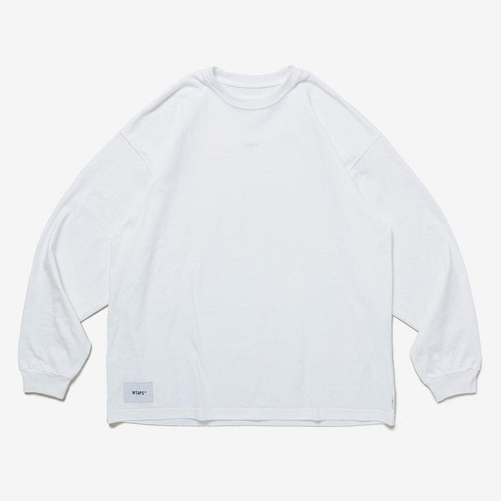 WTAPS AII 01 LS COTTON. SIGN 白 Ｍ - Tシャツ