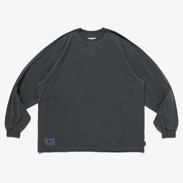 Wtaps AII 02 / LS / COTTON. SIGN / BLACK-