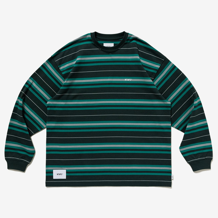 WTAPS BDY 02 LS COTTON. TEXTILE. SIGN-