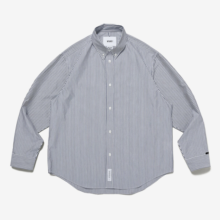 WTAPS Shirt BD 02 / LS / CTPL. BROADCLOTH. TEXTILE. COOLMAX® 