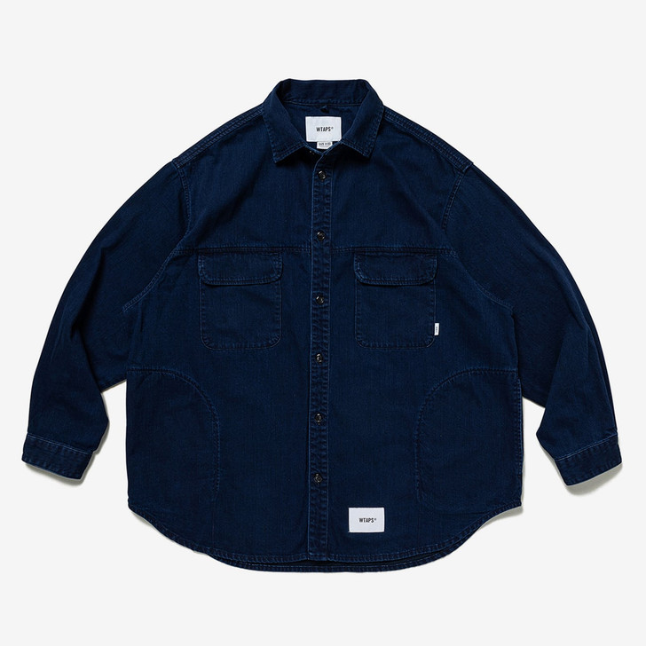 WTAPS Shirt WCPO / LS / COTTON. DENIM 