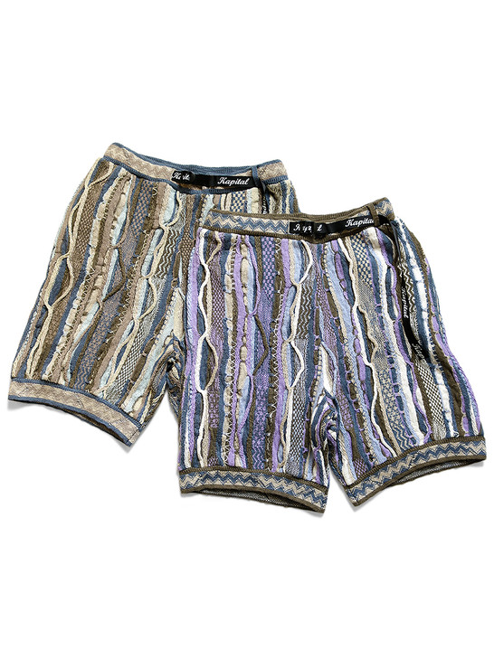 7G KNIT GAUDY SHORTS K2303KN066