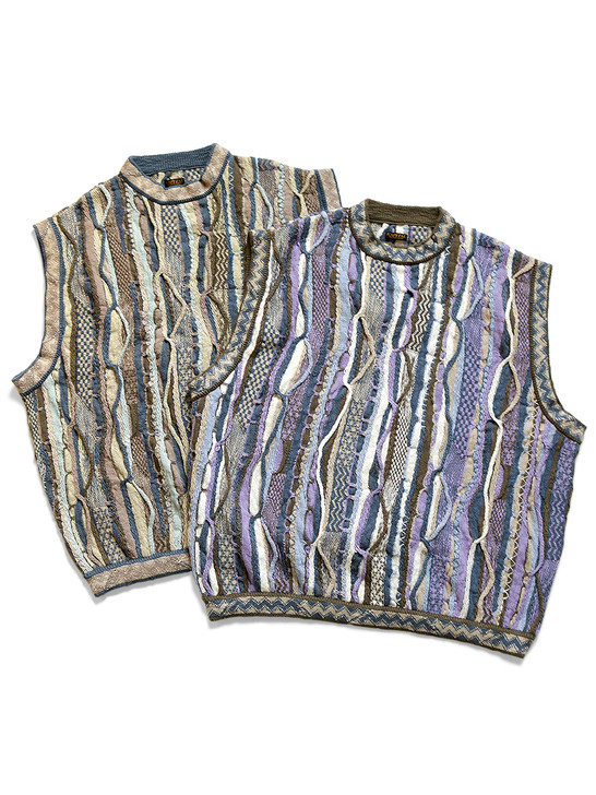 Picture No.1 of KAPITAL 7G Knit GAUDY Vest K2303KN065