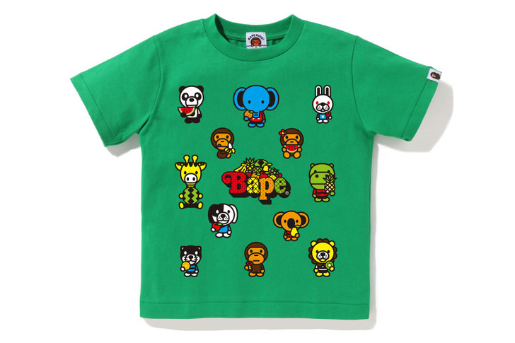 Picture No.1 of BAPE BABY MILO MIXED FRUIT TEE #1 2J30-310-015