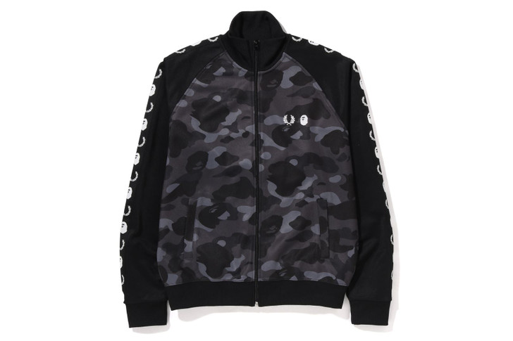 [BAPE X FRED PERRY] COLOR CAMO TRACK JACKET 1J23-113-902
