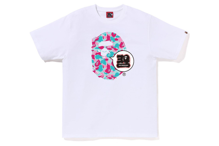 BAPE STORE MIAMI BAPE 30TH ANNIV. APE HEAD TEE SET 1J22-110-044