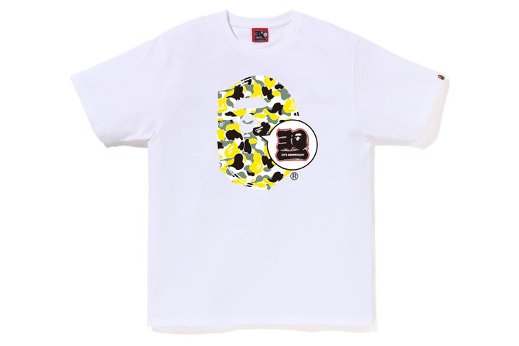 T-SHIRT BAPE STORE OSAKA BAPE 30TH ANNIV. APE HEAD TEE SET