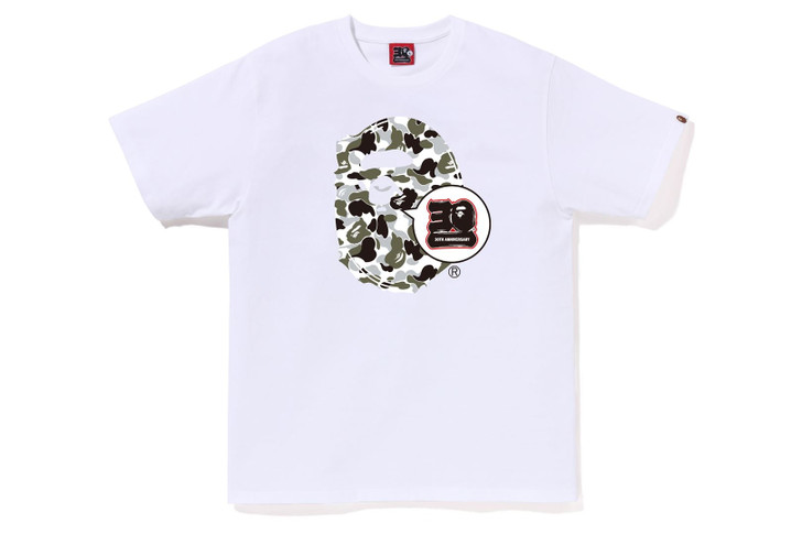 BAPE STORE KYOTO BAPE 30TH ANNIV. APE HEAD TEE SET 1J22-110-024