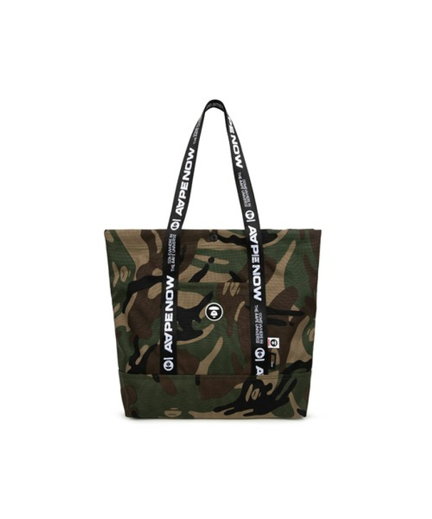 AAPE NOW TOTE BAG CAMOUFLAGE AAPBGM5208XAK