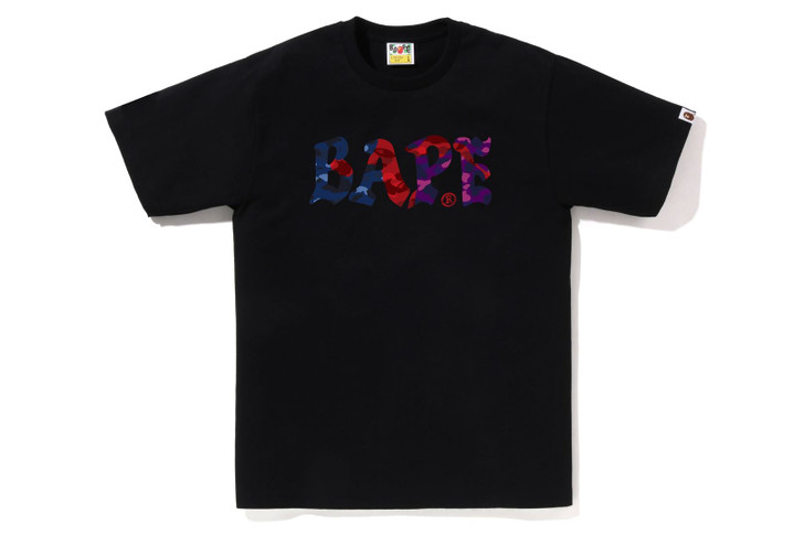 Picture No.1 of BAPE COLOR CAMO CRAZY BAPE LOGO TEE 1J30-110-049