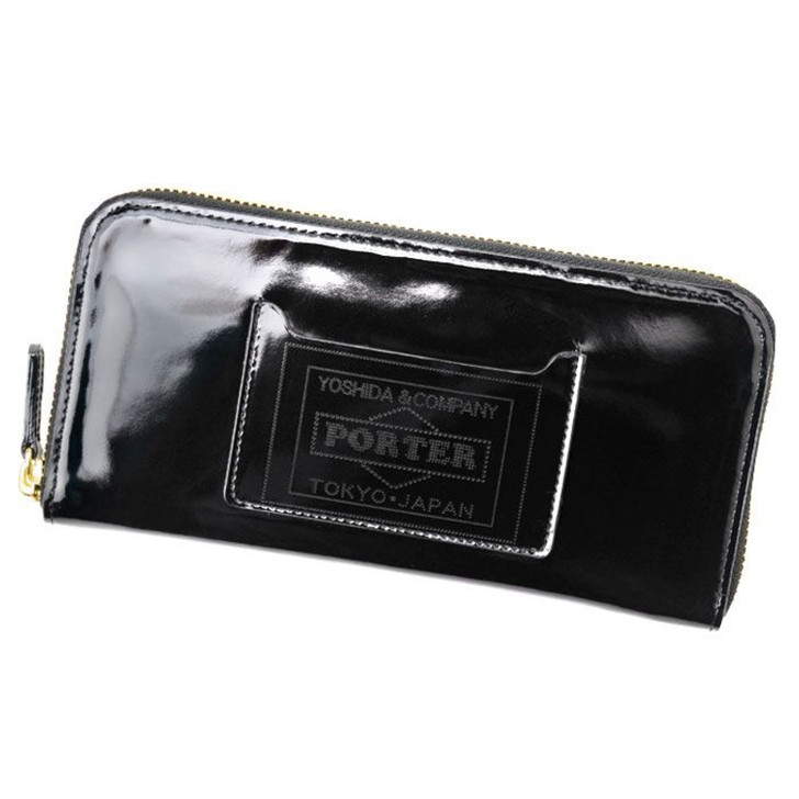 Picture No.1 of Porter PORTER GLASS LEATHER WALLET LONG WALLET 381-02959