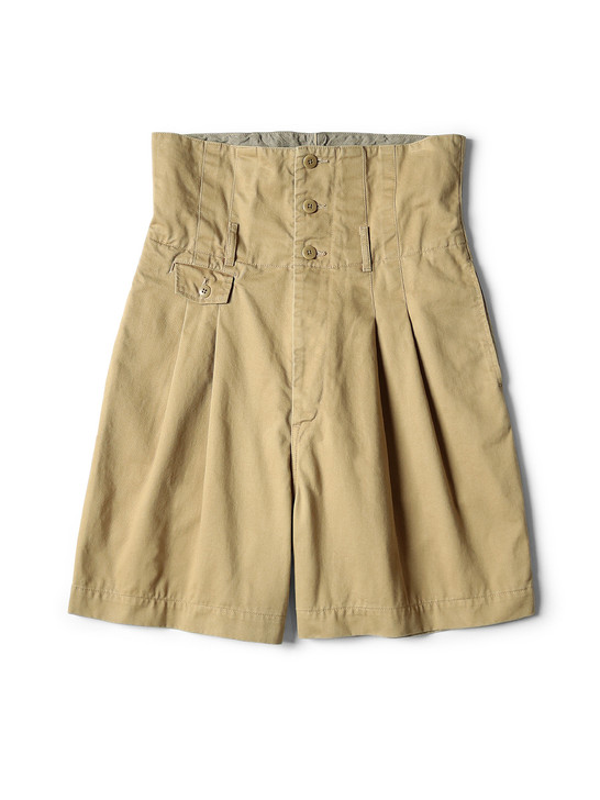 Picture No.1 of KAPITAL Chino High Waist Ballon Shorts K2304SP136