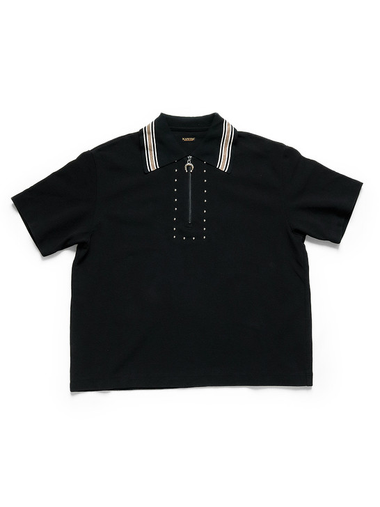 KAPITAL T-Shirt Kanoko Rangle Collar ZIP UP Pueblo Polo
