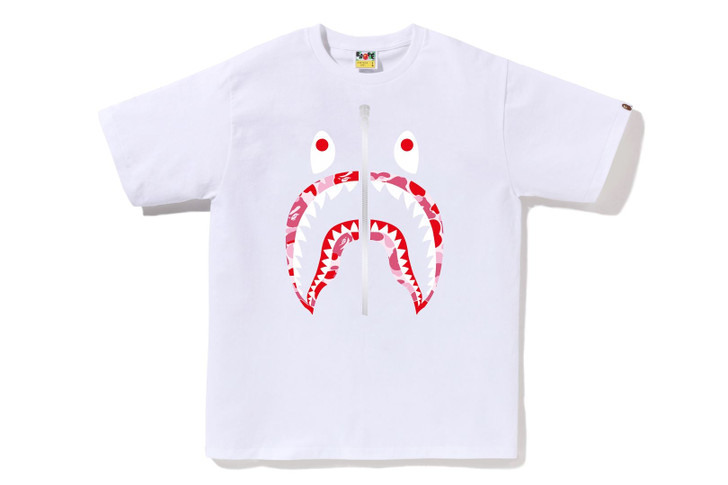 Picture No.1 of BAPE ABC CAMO SHARK TEE 1J80-110-013