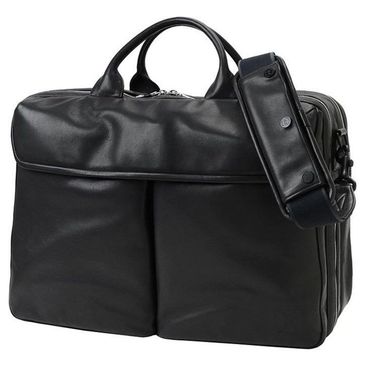 LINER LEATHER 2WAY OVERNIGHT BRIEFCASE 975-05451