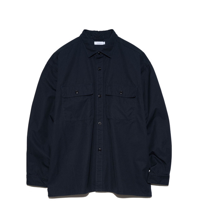 nanamica SHIRT Utility Light Wind Shirt Online Shop to Worldwide