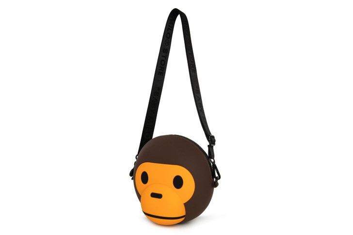 BAPE BABY MILO STORE BABY MILO FACE CROSS BAG