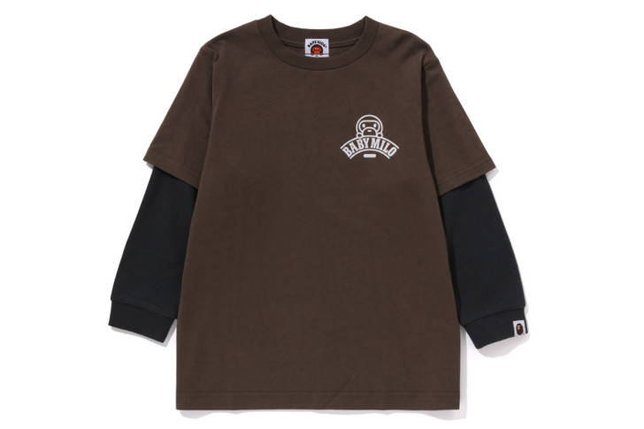 BABY MILO LAYERED L/S TEE 2J70-311-001