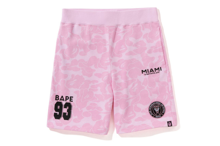 PANTS [BAPE X INTER MIAMI CF] CAMO SWEAT SHORTS