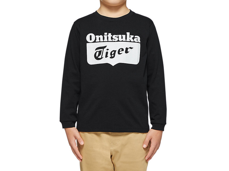 Picture No.1 of Onitsuka Tiger KIDS LONG SLEEVE LOGO TEE Onitsuka Tiger 2184A218_001