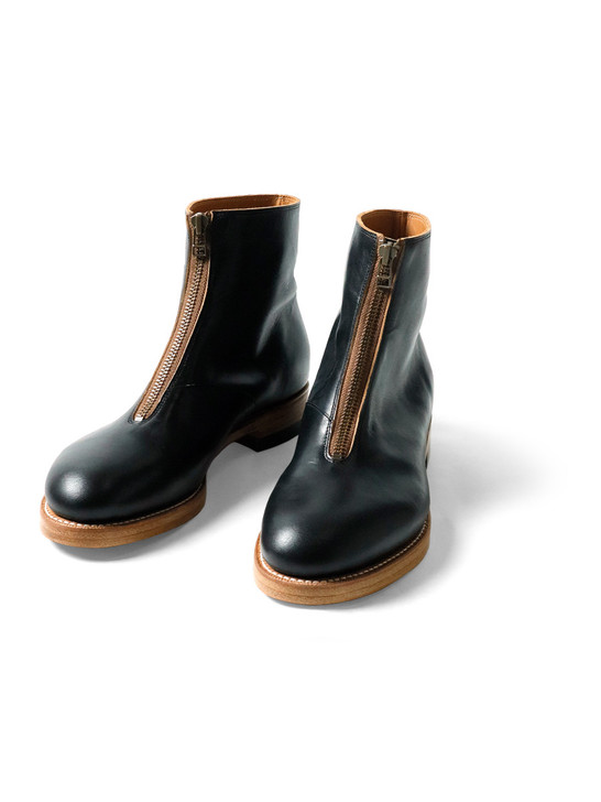 Picture No.1 of KAPITAL LEATHER ZIP UP FRisco Boots K2310XG529