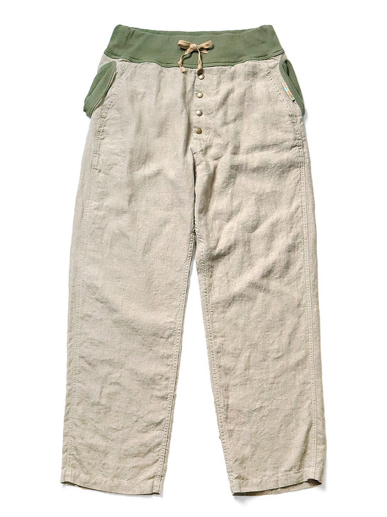 KAPITAL Pants Linen 2TONE Nouvelle Pants