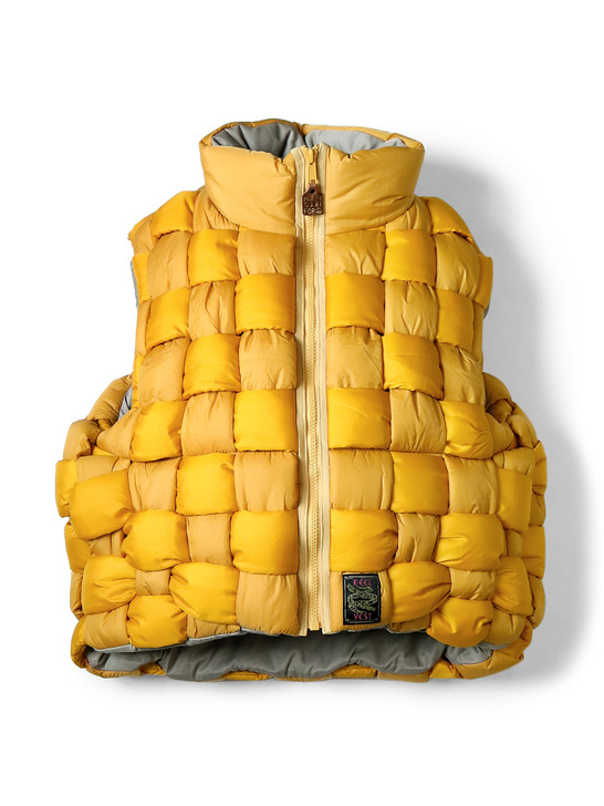 正規品【KAPITAL】Keel Weaving Vest EK788 サイズL Kapital Unisex