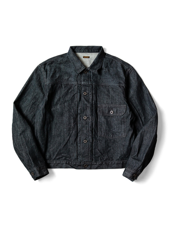 14Oz Denim 1ST JKT (Black Thread ver_) K2309LJ027