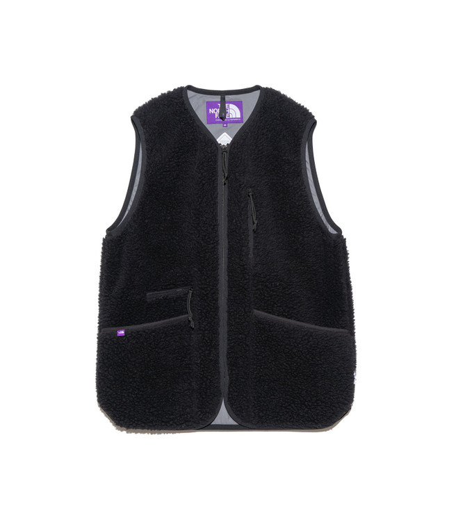 THE NORTH FACE PURPLE LABEL JACKET Wool Boa WINDSTOPPER Field Vest