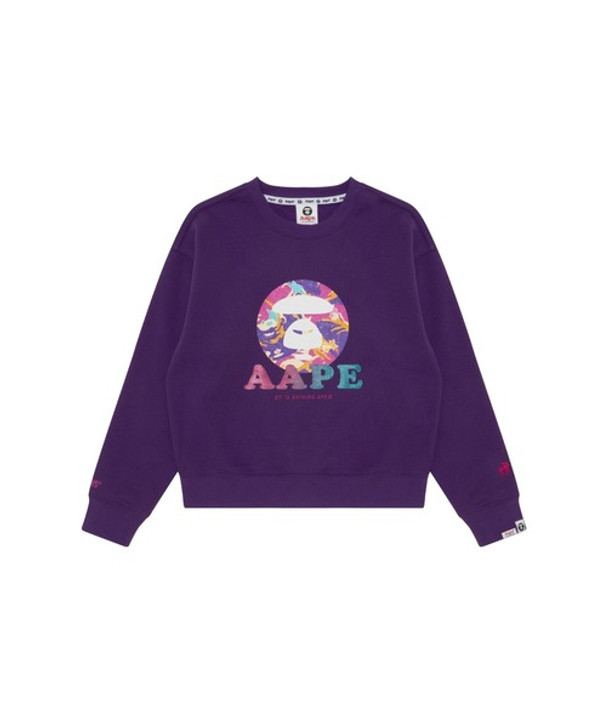 AAPE CREW NECK SWEAT AAPSWWA335XXL