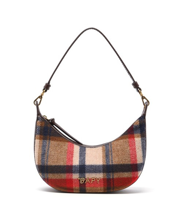 Picture No.1 of BAPY BAPY CHECKED SHOULDER BAG YJ70289004