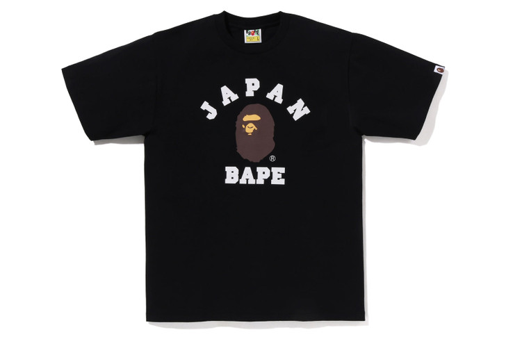 Picture No.1 of BAPE JAPAN COLLEGE CITY TEE 1J72-110-008