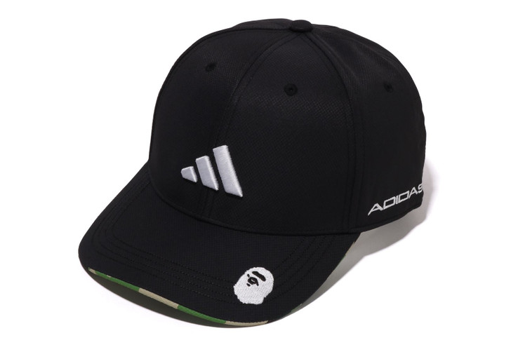 BAPE × adidas ゴルフキャップ　ゴルフグローブ　カモフラ　セット BAPE × adidas ゴルフキャップ ゴルフグローブ カモフラ セット