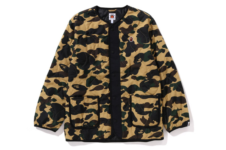 Picture No.1 of BAPE 1ST CAMO QUILTING JACKET 1J80-640-004