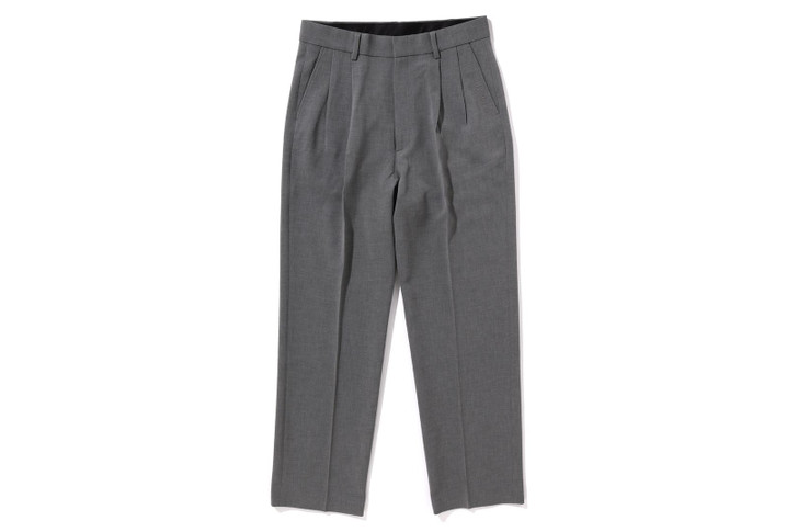 APE HEAD ONE POINT 2 TUCK PANTS 1J80-252-001