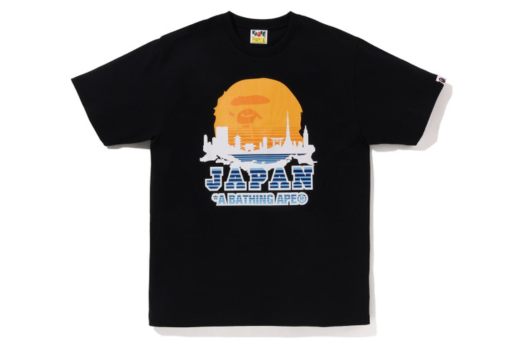 Picture No.1 of BAPE JAPAN SILHOUETTE TEE 1J70-110-036