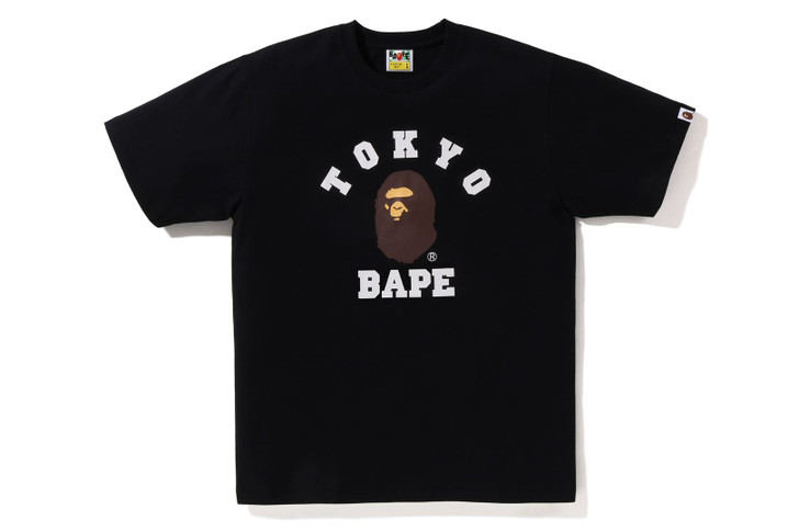 Picture No.1 of BAPE CITY TEE TOKYO COLLEGE 1J70-110-041