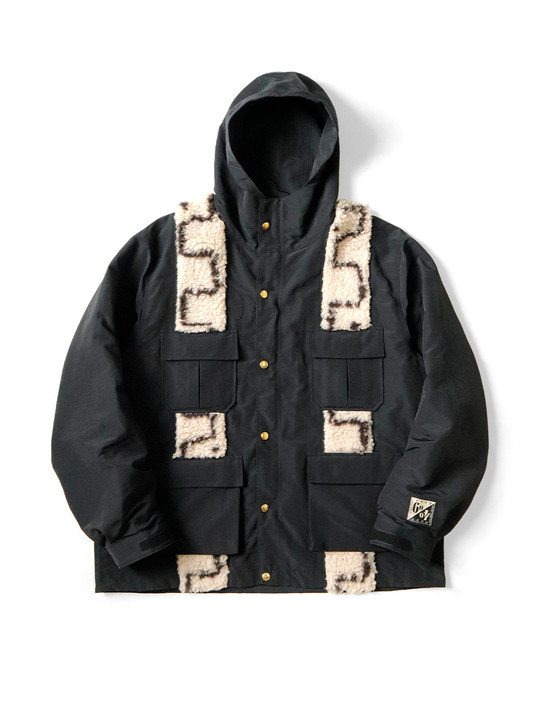 KAPITAL Jacket 60/40 Cross Berber Bamboo Manpa