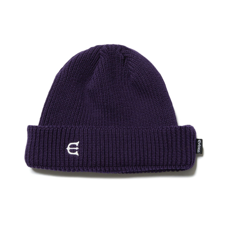 E LOGO BEANIE - PURPLE 8770097807674