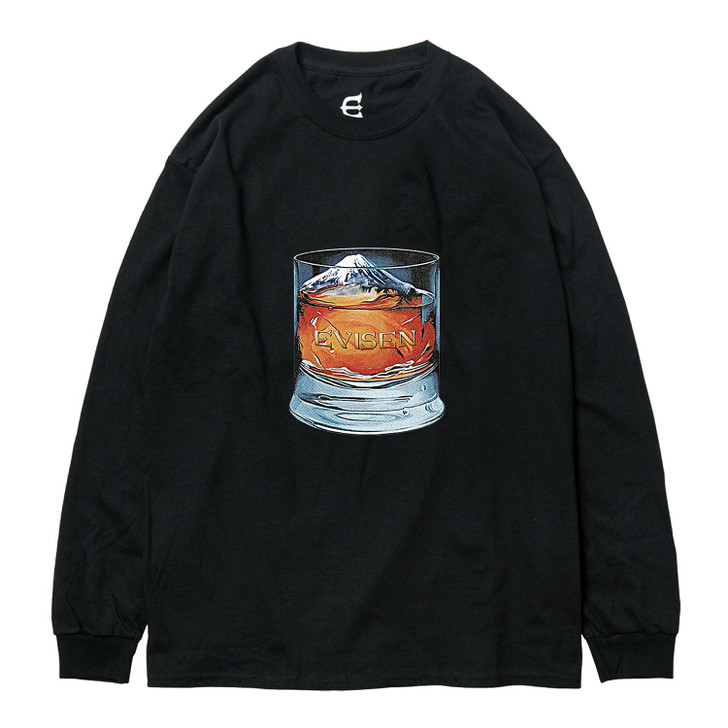 Picture No.1 of Evisen Skateboards MOUNTAIN HIGH LS - BLACK 8776991015226