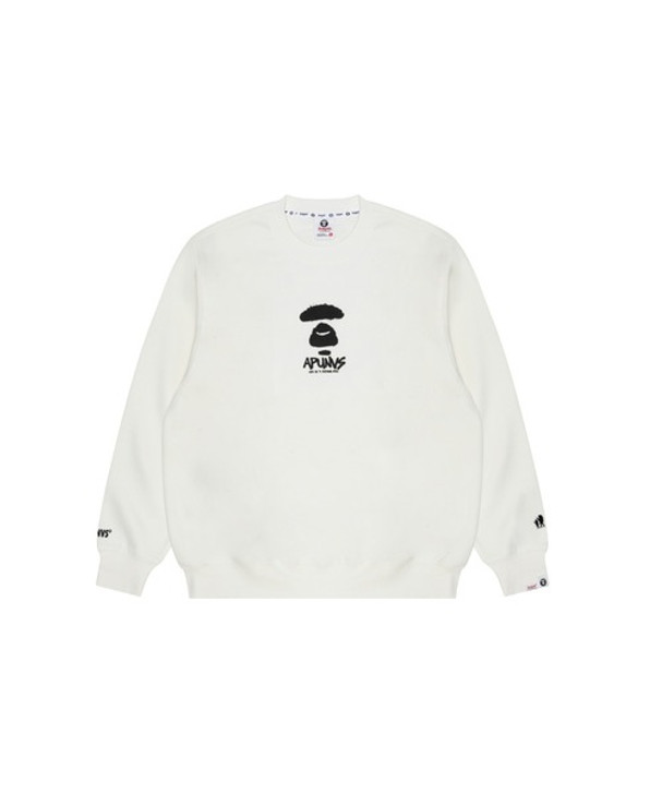 Picture No.1 of AAPE AAPE CREW NECK SWEAT AAPSWMA325XXL