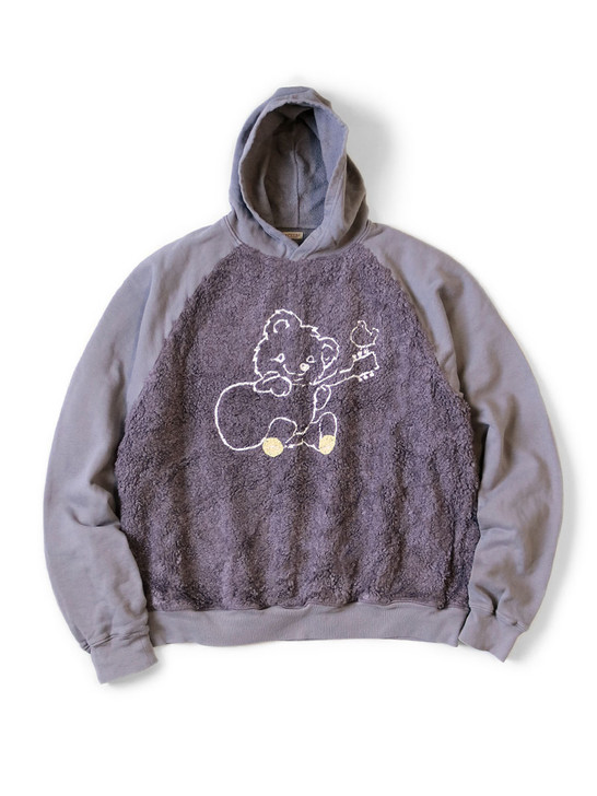 kapital フーディー　パーカー　Fleece Fur Grizzly KAPITAL Sweat Shirt 30/-Fleece x Fur Grizzly Hood Sweatshirt