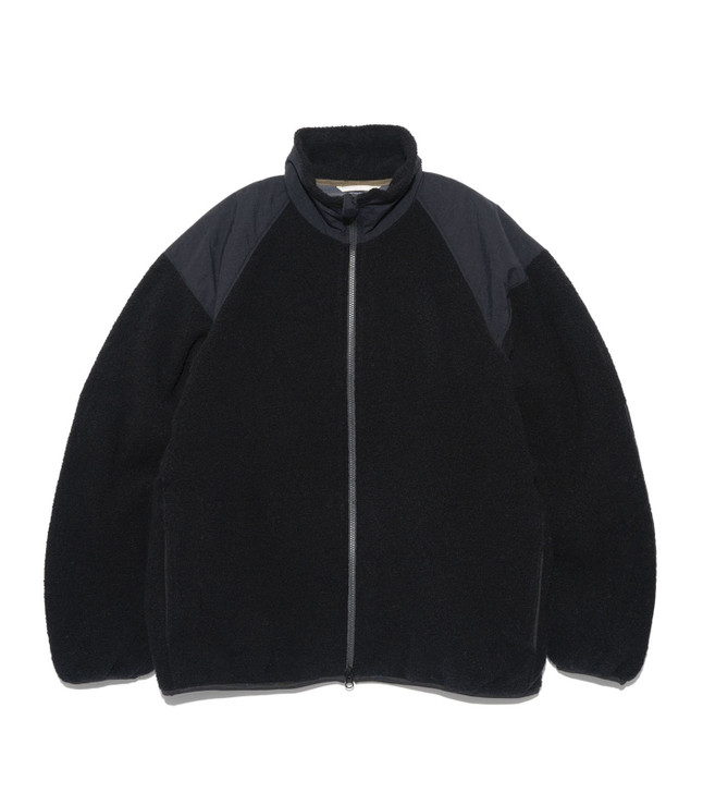 nanamica Boiled Wool Zip Up Sweater 新品 期間限定お試し価格 ...