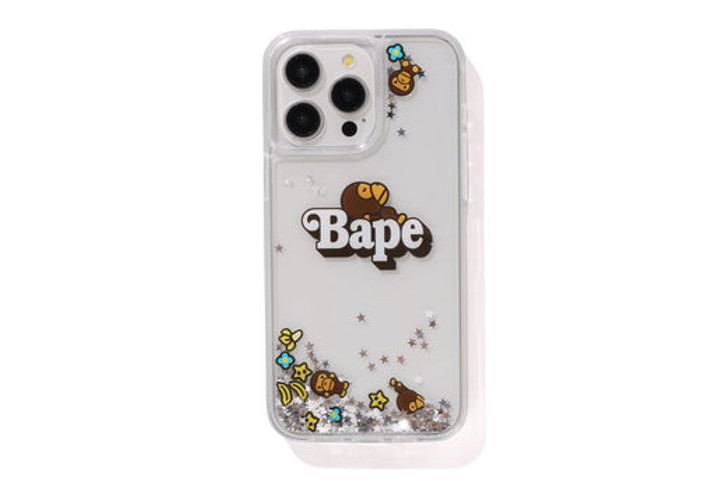 Picture No.1 of BAPE BABY MILO GLITTER IPHONE 15 PRO MAX CASE 2K30-182-004