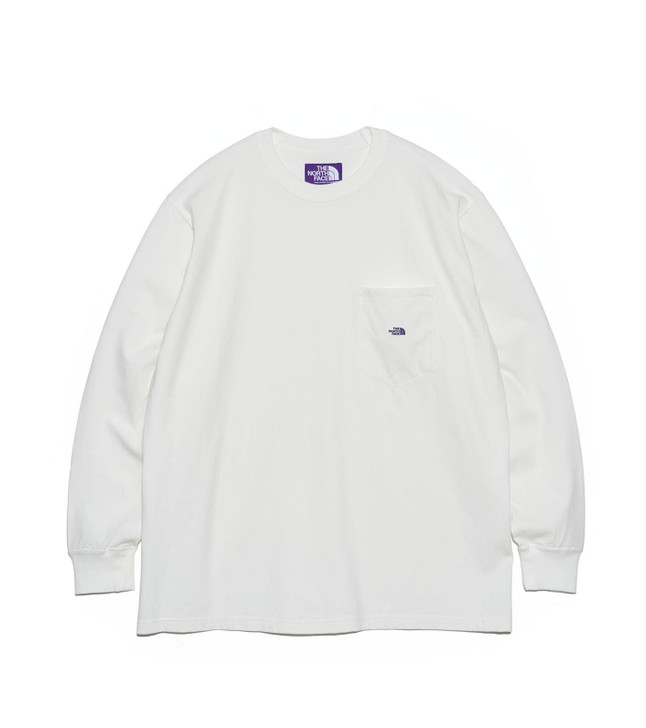 THE NORTH FACE PURPLE LABEL 7oz Long Sleeve Pocket Tee NT3365N 7067