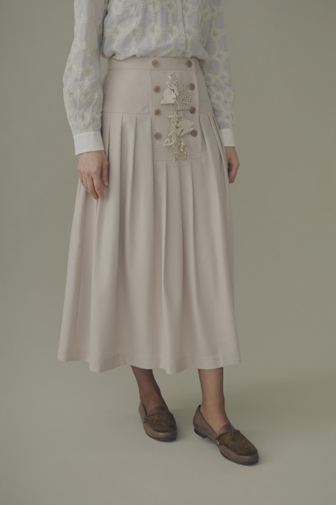 Picture No.1 of minä perhonen souplesse Skirt 2023-24 a/w ABA5337