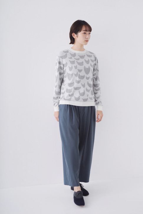 Picture No.1 of minä perhonen anone-anone Knit Pullover 2023 s/s ABS8740