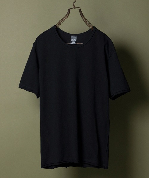 HIGH GAUGE COTTON U-NECK T-SHIRT BA2NC011