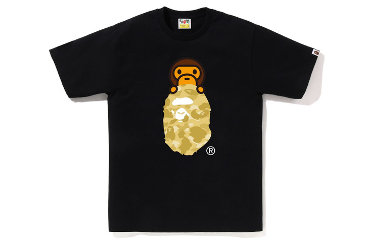 Picture No.1 of BAPE COLOR CAMO MILO ON APE HEAD TEE 2K30-110-005